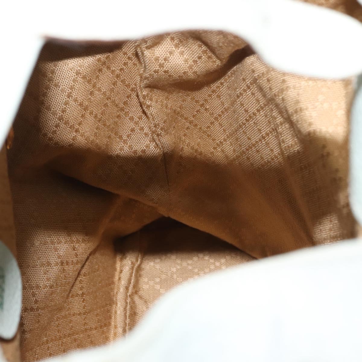 GUCCI Bamboo Backpack Suede Outlet Light Blue Gold 003 2058 9016 Auth 145652