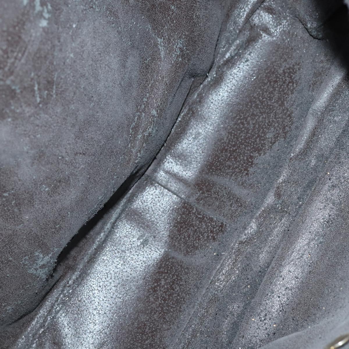 GUCCI Bamboo Shoulder Bag Leather 2way Brown Gold 001 1781 1577 0 Auth 145658