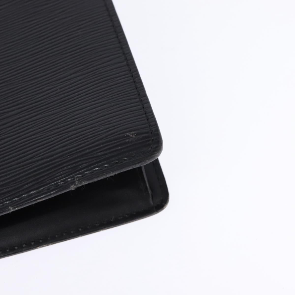 LOUIS VUITTON Epi Sac Plat Hand Bag Black M59082 LV Auth 145660