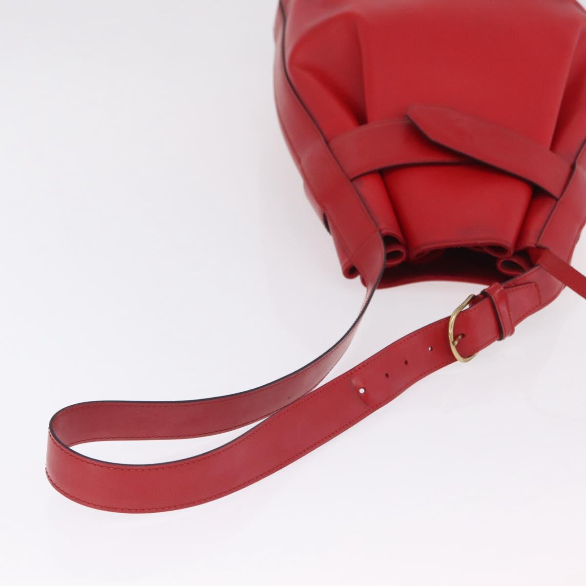 LOUIS VUITTON Epi Sac Depaule GM Shoulder Bag Red M80197 LV Auth 145665