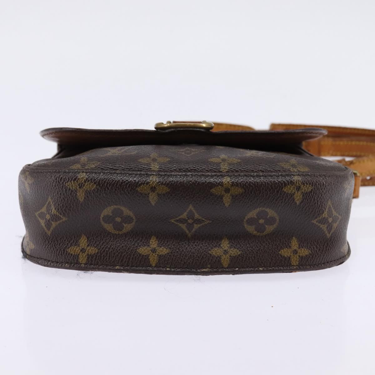 LOUIS VUITTON Monogram Saint Cloud MM Shoulder Bag M51243 LV Auth 145669