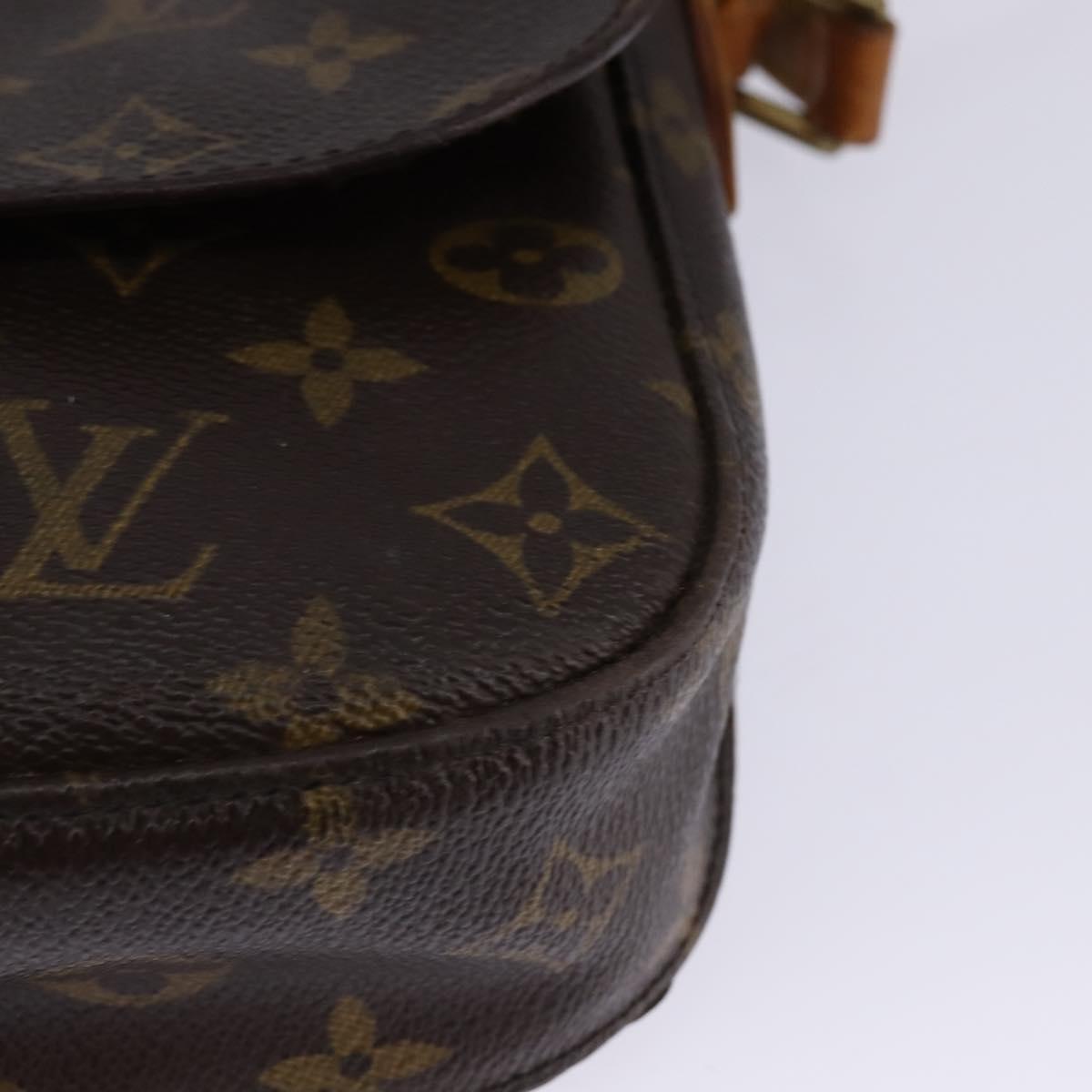 LOUIS VUITTON Monogram Saint Cloud MM Shoulder Bag M51243 LV Auth 145669