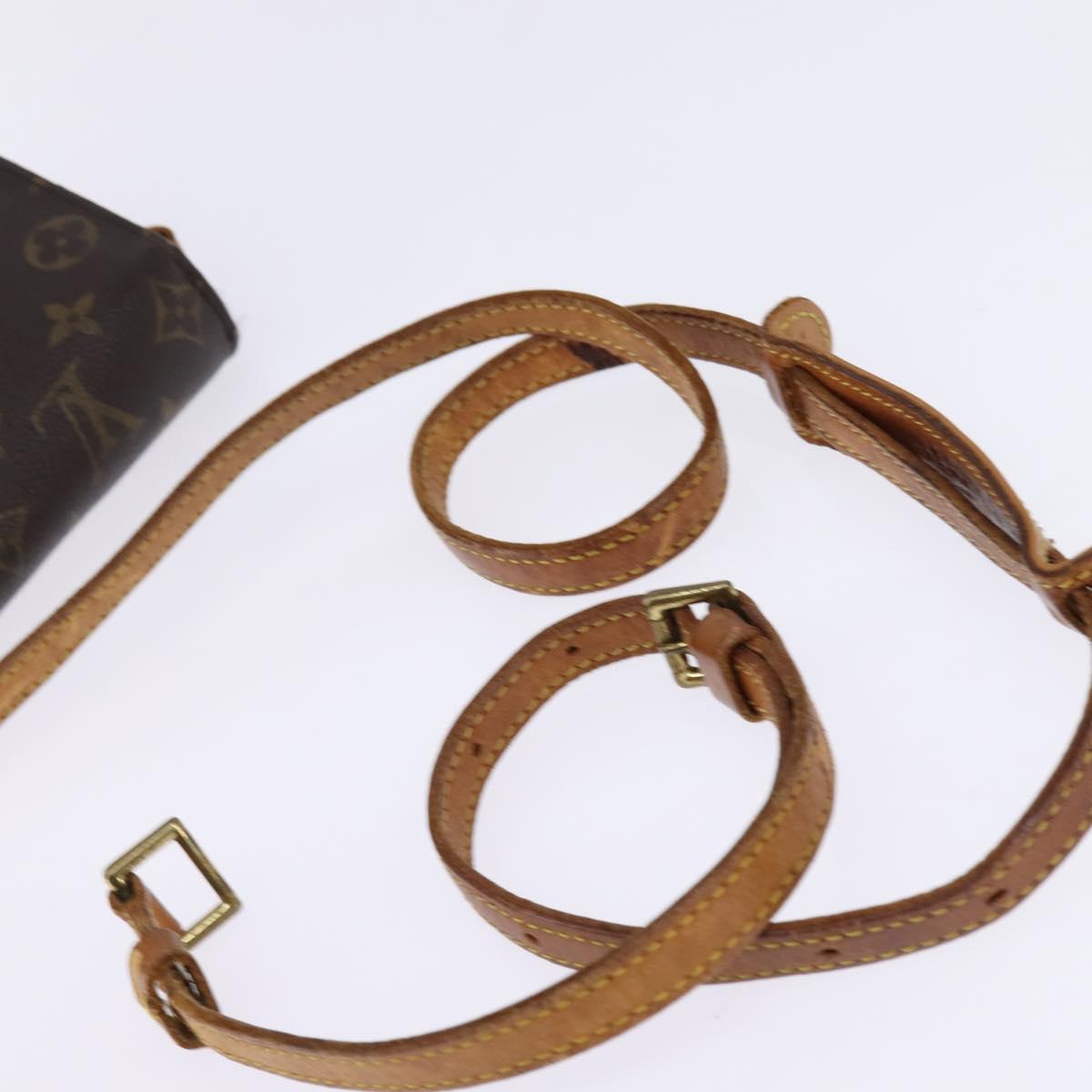 LOUIS VUITTON Monogram Saint Cloud MM Shoulder Bag M51243 LV Auth 145669