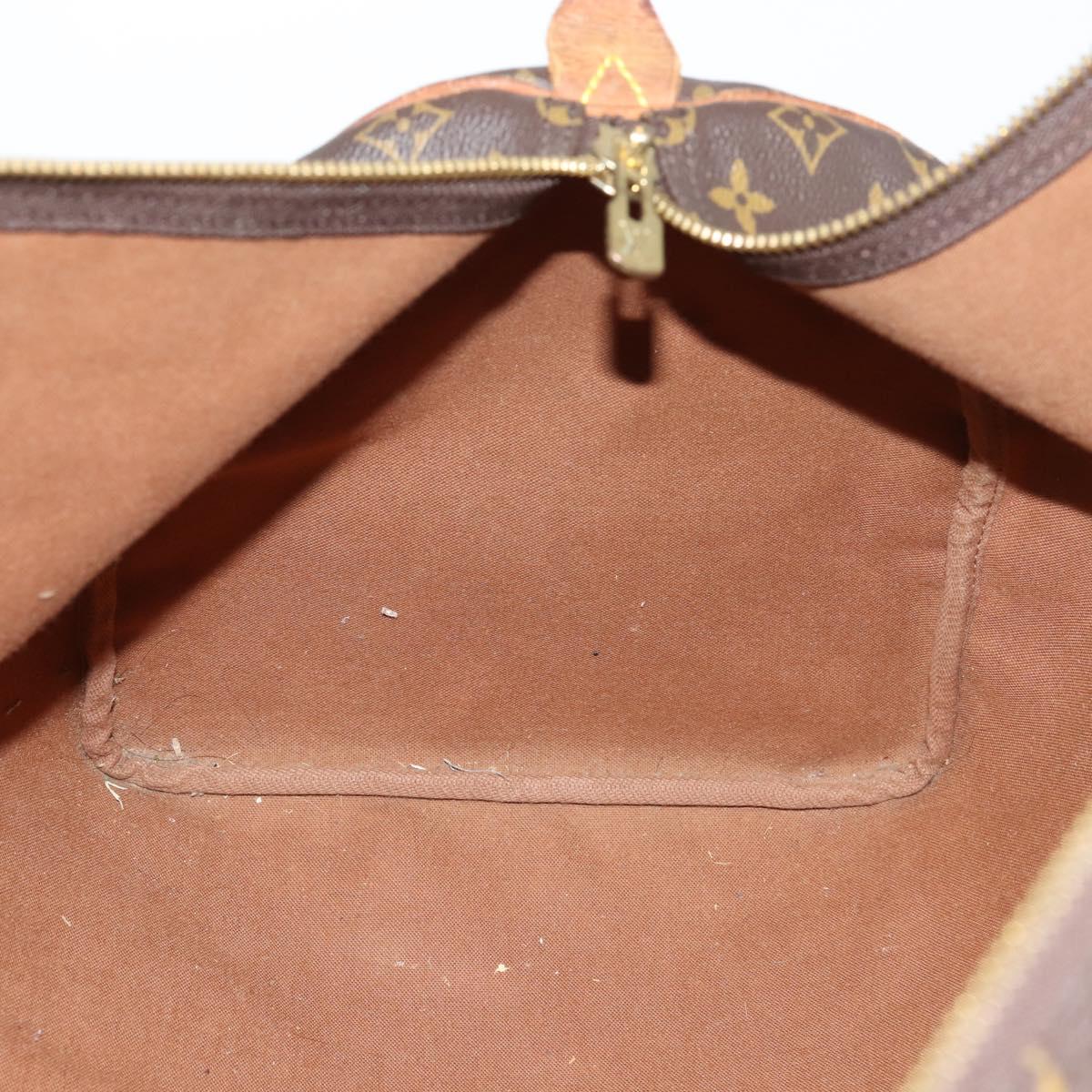 LOUIS VUITTON Monogram Keepall 55 Boston Bag M41424 LV Auth 145680