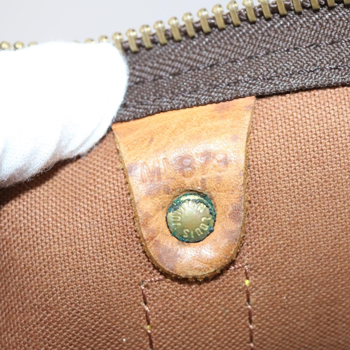 LOUIS VUITTON Monogram Keepall 55 Boston Bag M41424 LV Auth 145680