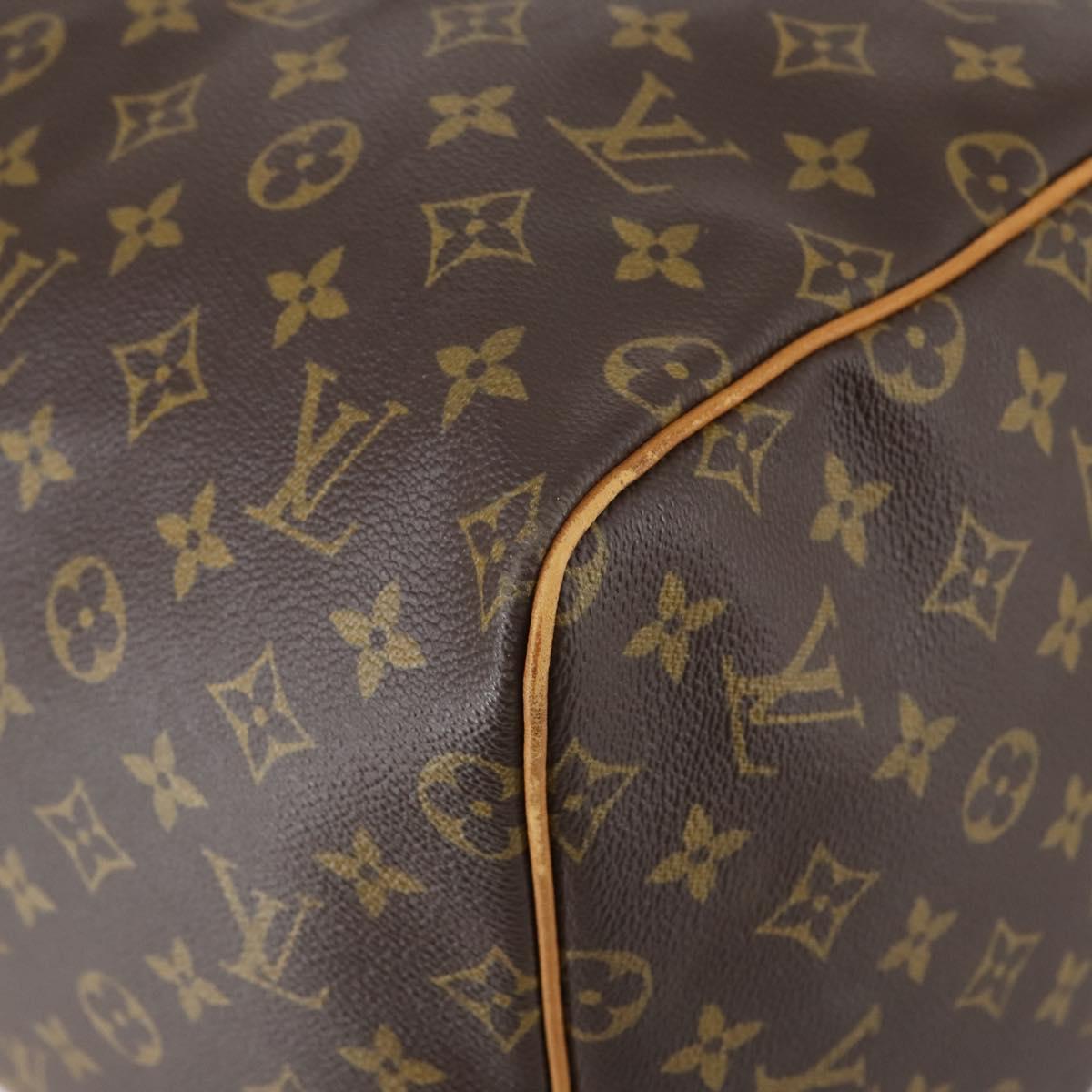 LOUIS VUITTON Monogram Keepall 55 Boston Bag M41424 LV Auth 145681