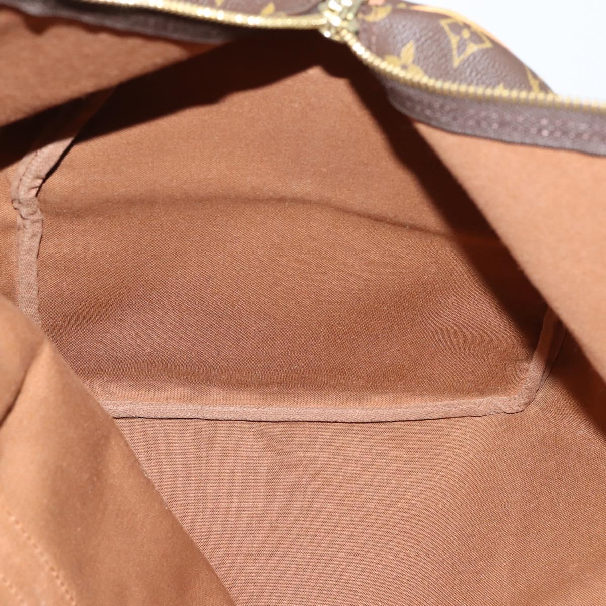 LOUIS VUITTON Monogram Keepall 55 Boston Bag M41424 LV Auth 145681