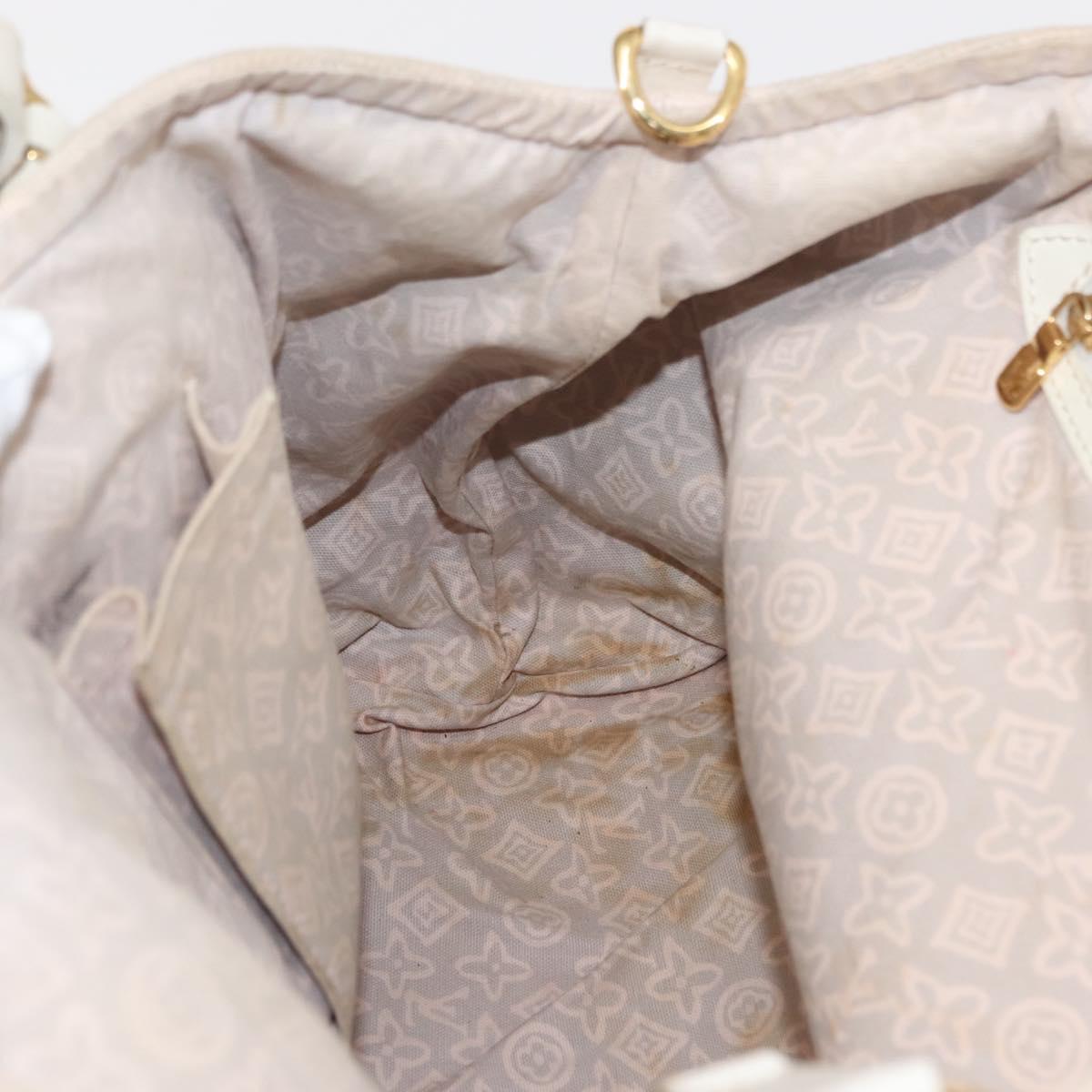 LOUIS VUITTON Cruise Line Taicienne PM Bag Canvas Pink M95672 LV Auth 145691