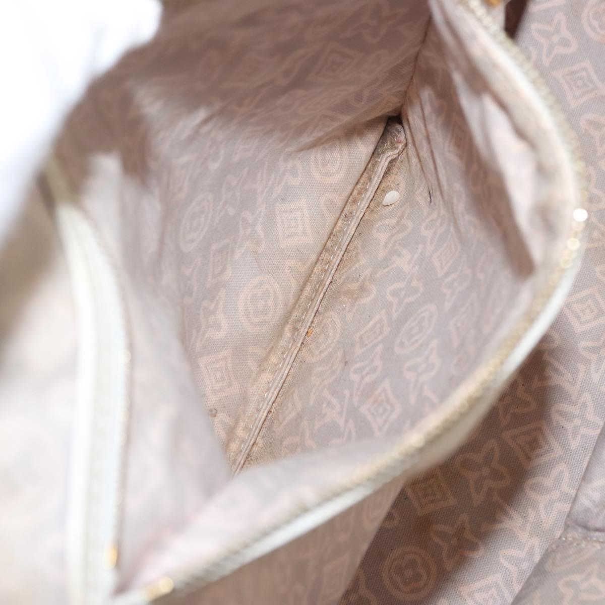 LOUIS VUITTON Cruise Line Taicienne PM Bag Canvas Pink M95672 LV Auth 145691