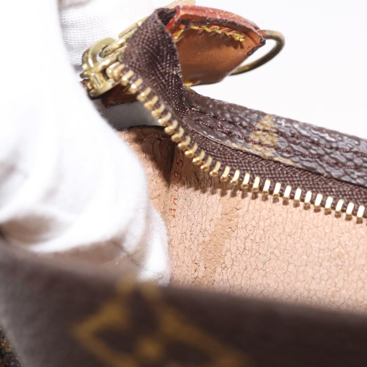 LOUIS VUITTON Monogram Bucket PM Accessory Pouch LV Auth 145701