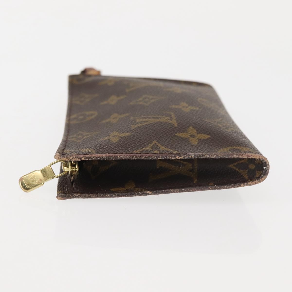 LOUIS VUITTON Monogram Bucket PM Accessory Pouch LV Auth 145701