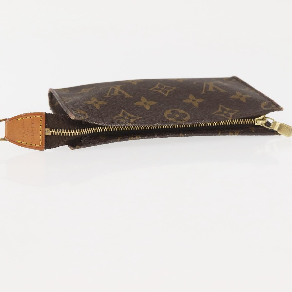 LOUIS VUITTON Monogram Bucket PM Accessory Pouch LV Auth 145701