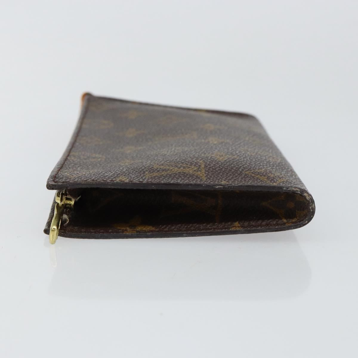 LOUIS VUITTON Monogram Bucket GM Accessory Pouch LV Auth 145703