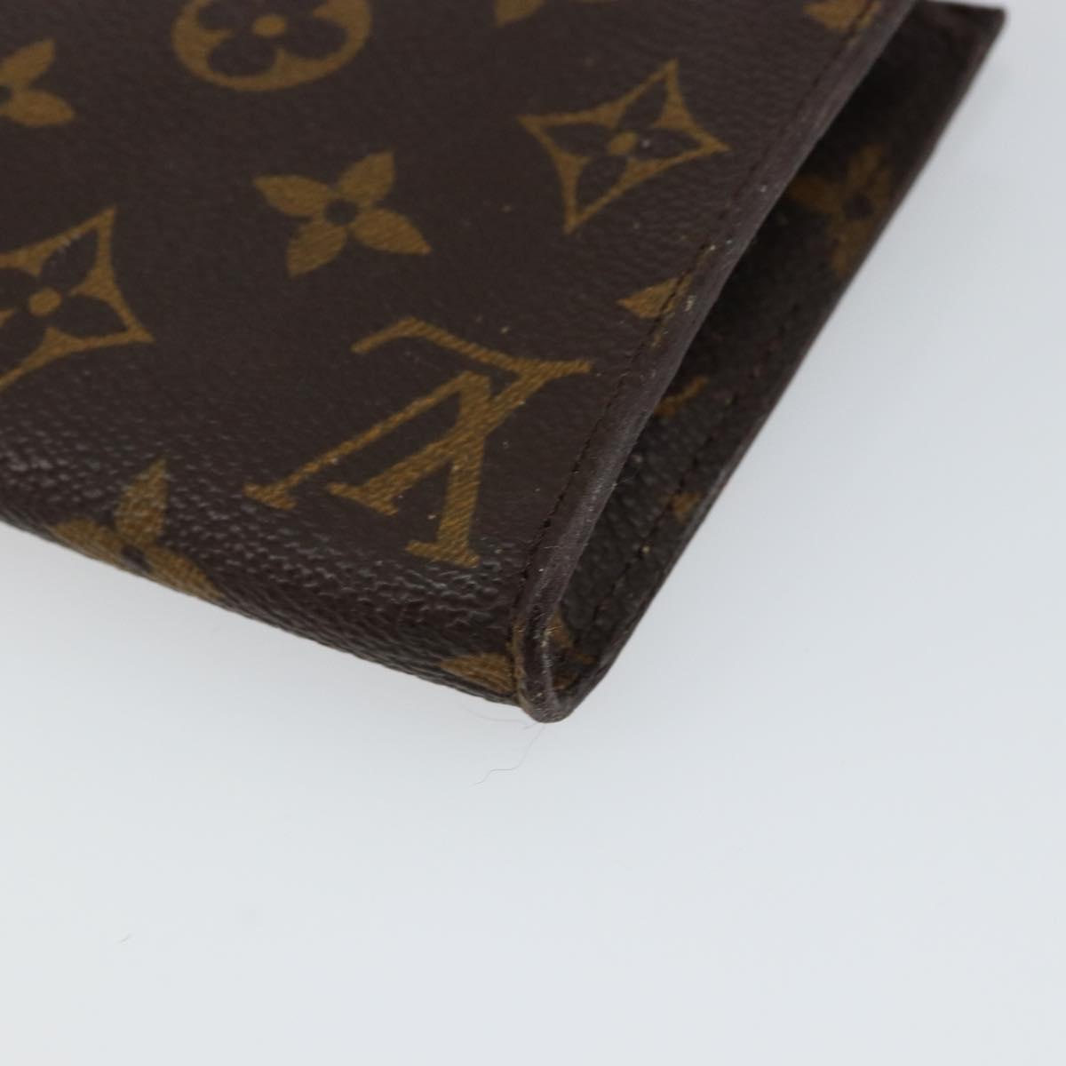 LOUIS VUITTON Monogram Bucket GM Accessory Pouch LV Auth 145704