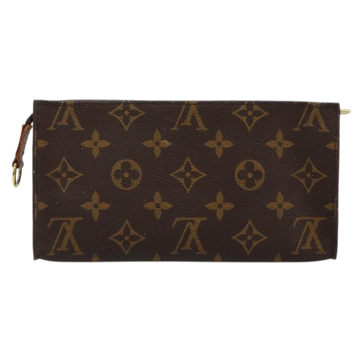 LOUIS VUITTON Monogram Bucket GM Accessory Pouch LV Auth 145704
