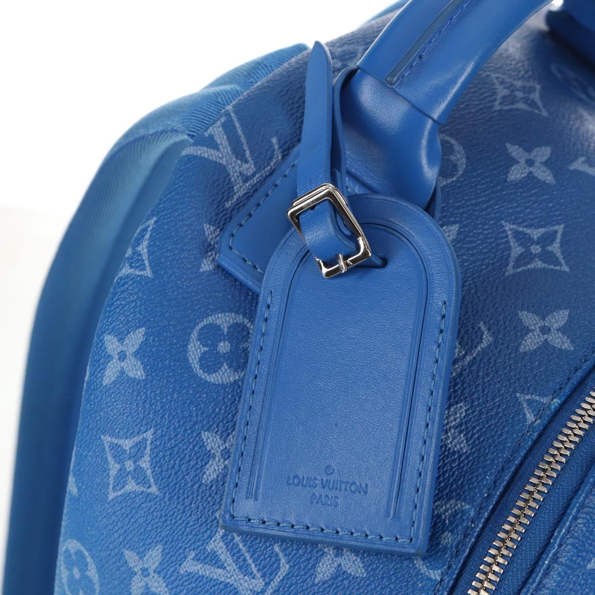 LOUIS VUITTON Monogram Clouds Multi Pocket Backpack Blue M45441 Auth 145712SAM