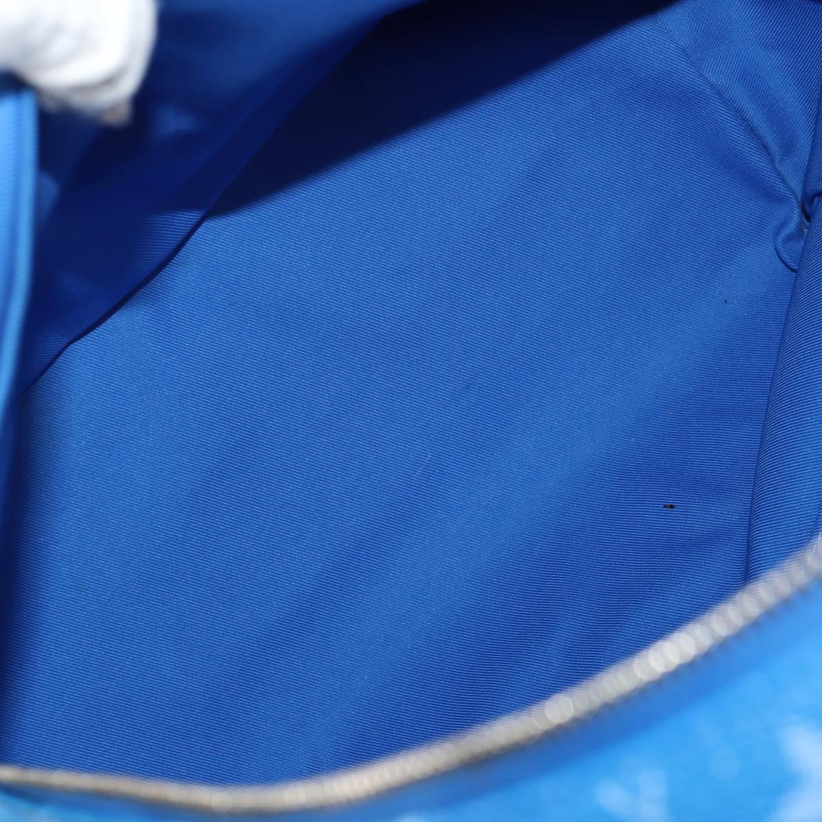 LOUIS VUITTON Monogram Clouds Multi Pocket Backpack Blue M45441 Auth 145712SAM