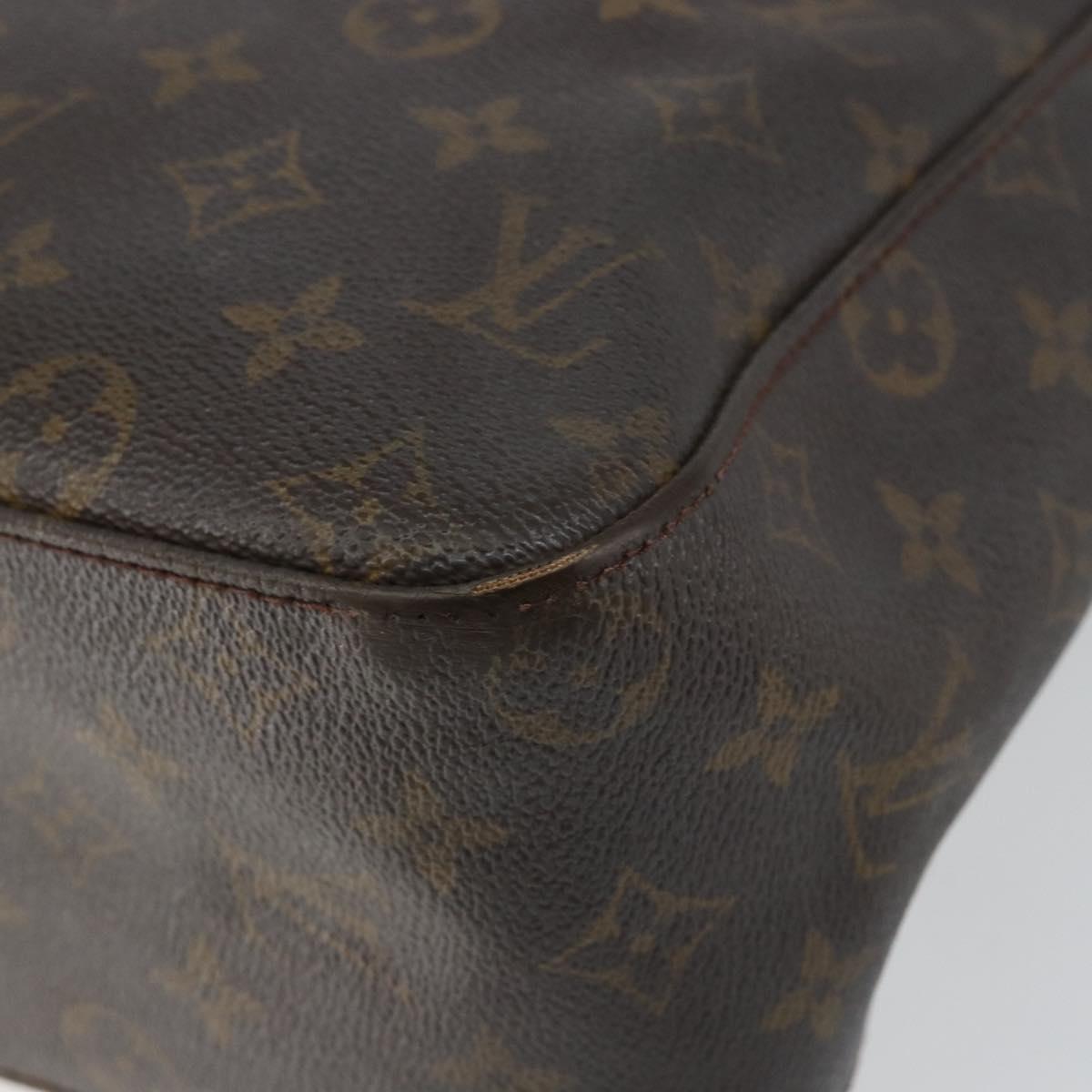 LOUIS VUITTON Monogram Looping GM Shoulder Bag M51145 LV Auth 145714