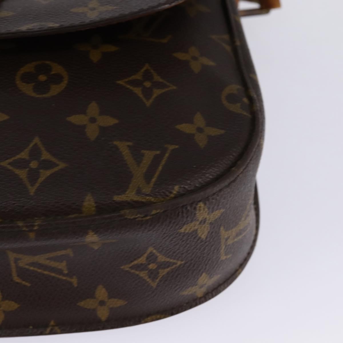LOUIS VUITTON Monogram Saint Cloud GM Shoulder Bag M51242 LV Auth 145715