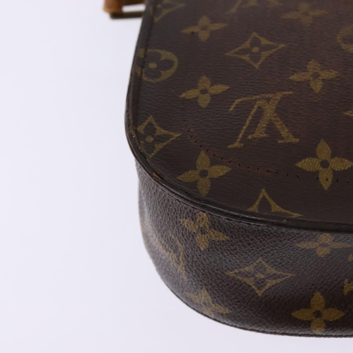 LOUIS VUITTON Monogram Saint Cloud GM Shoulder Bag M51242 LV Auth 145715