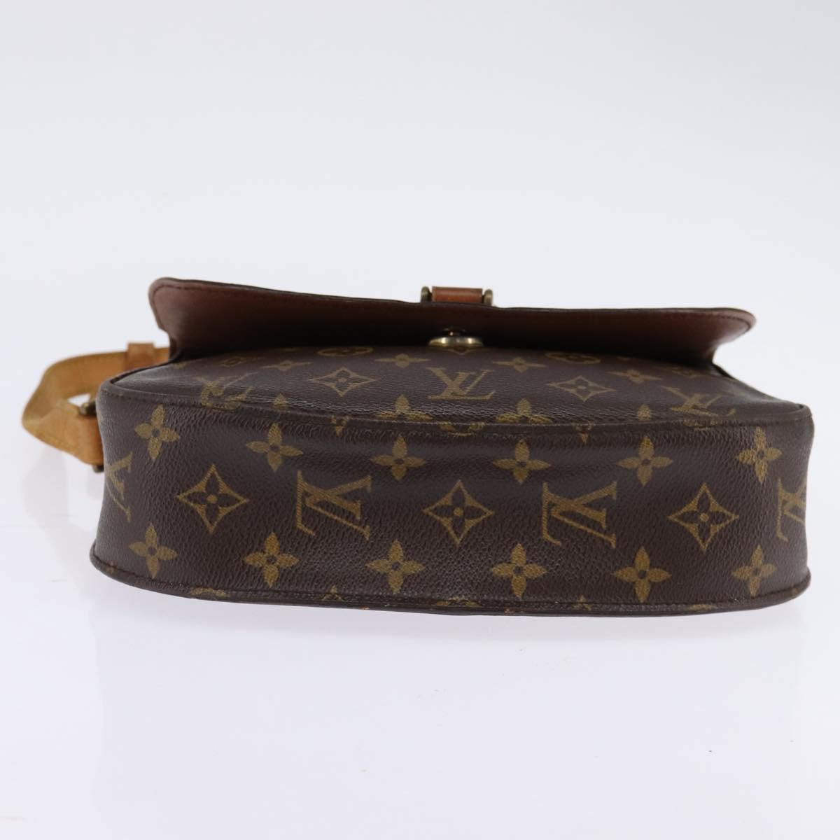 LOUIS VUITTON Monogram Saint Cloud GM Shoulder Bag M51242 LV Auth 145715