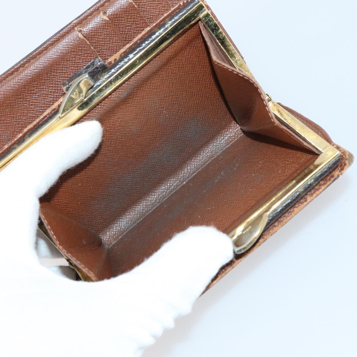 LOUIS VUITTON Monogram Wallet 4Set LV Auth 145719