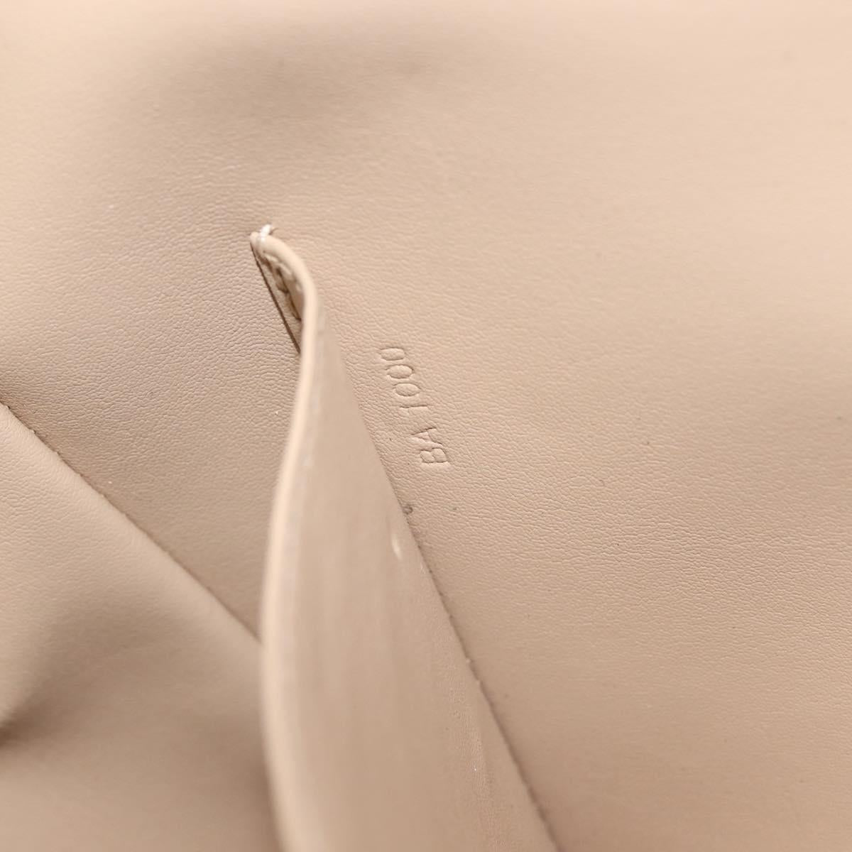 LOUIS VUITTON Monogram Vernis Thompson Street Bag Beige M91301 LV Auth 145733