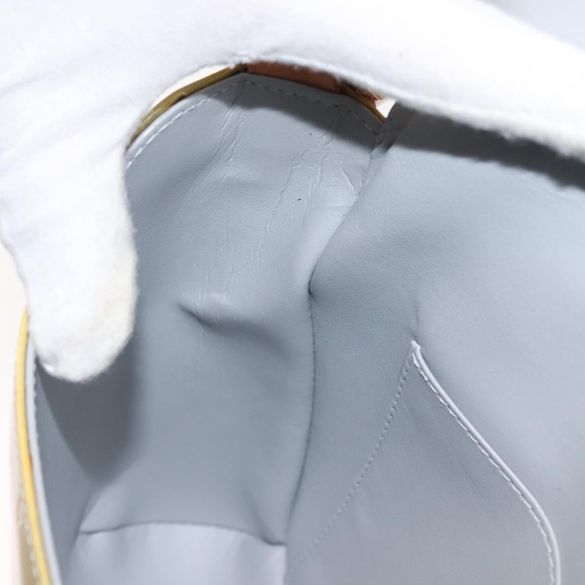 LOUIS VUITTON Monogram Vernis Thompson Street Bag Gris M91008 LV Auth 145734