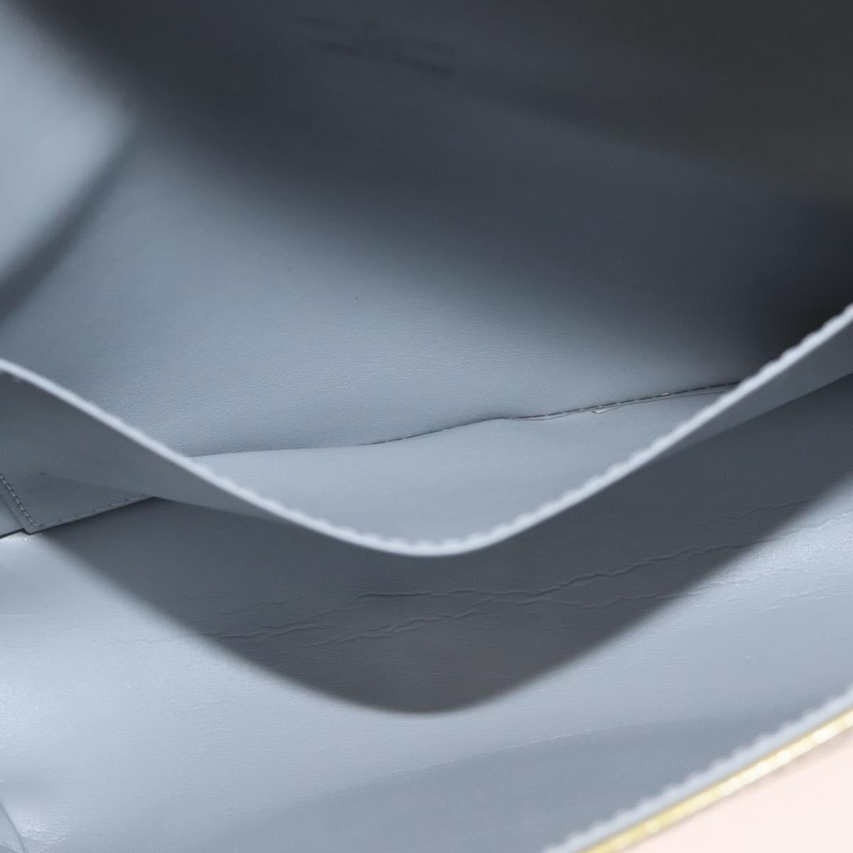 LOUIS VUITTON Monogram Vernis Thompson Street Bag Gris M91008 LV Auth 145734