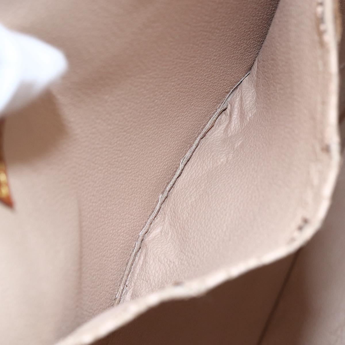 LOUIS VUITTON Monogram Sac Plat Hand Bag M51140 LV Auth 145748