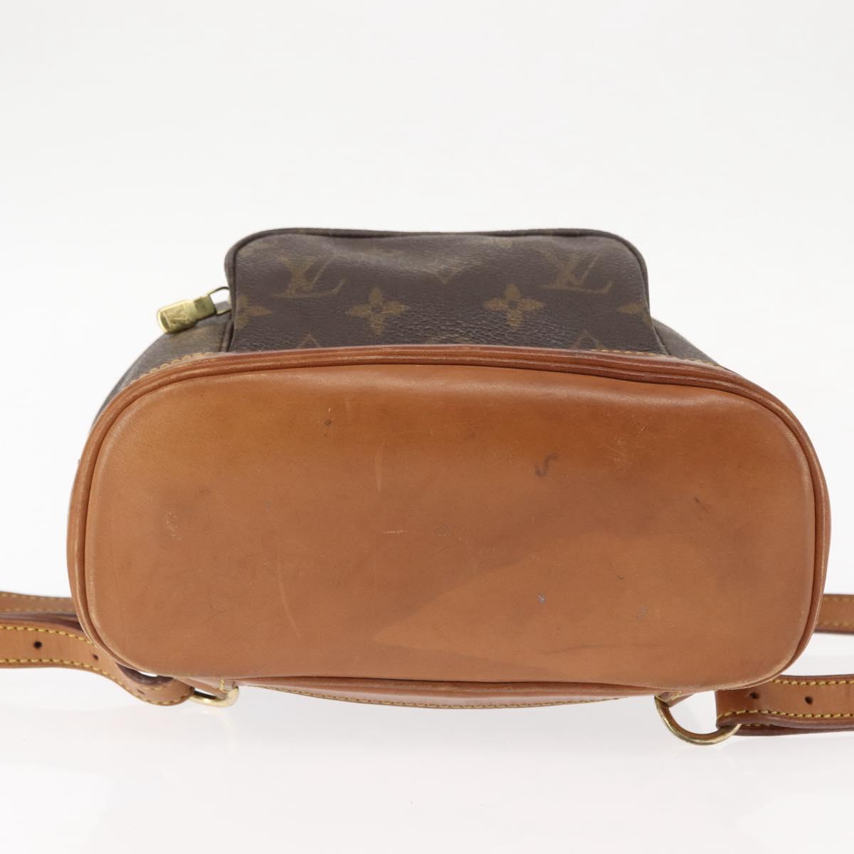 LOUIS VUITTON Monogram Montsouris PM Backpack M51137 LV Auth 145752