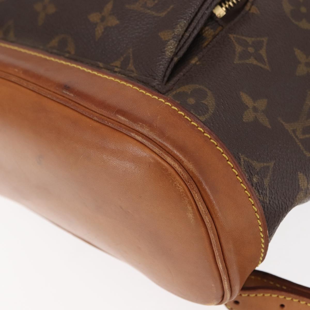 LOUIS VUITTON Monogram Montsouris PM Backpack M51137 LV Auth 145752