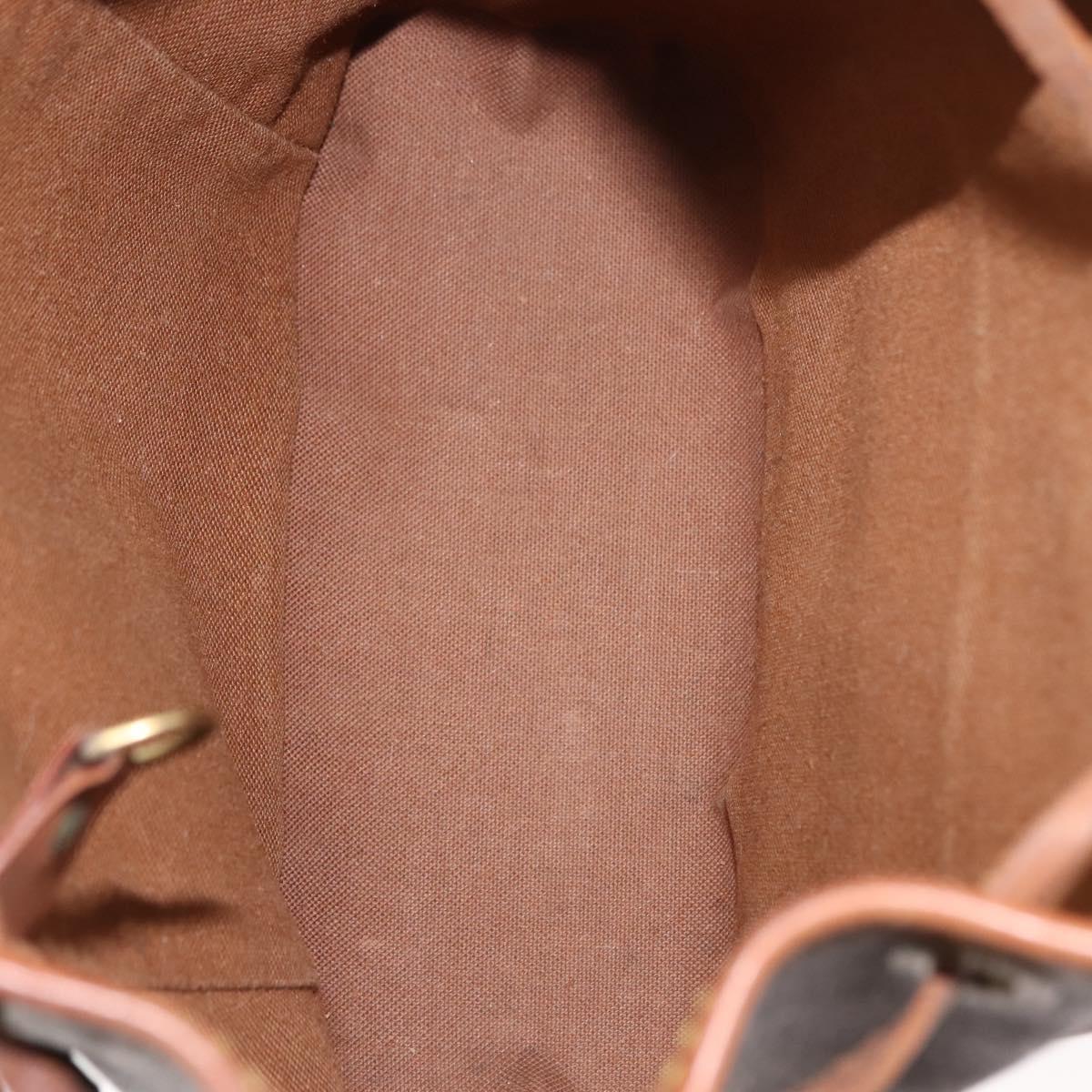 LOUIS VUITTON Monogram Montsouris PM Backpack M51137 LV Auth 145752