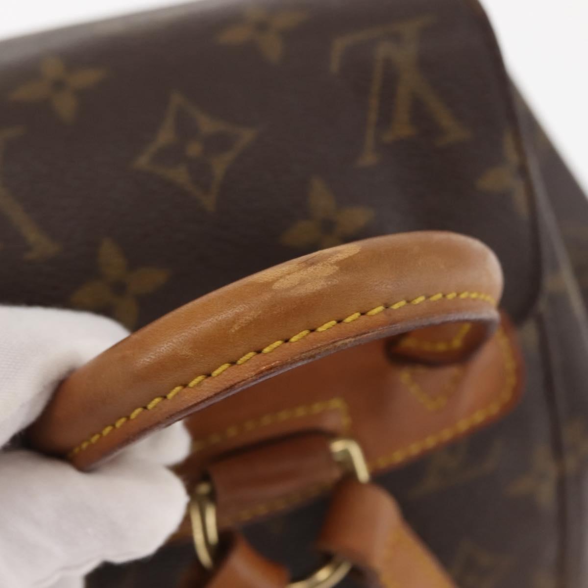 LOUIS VUITTON Monogram Montsouris PM Backpack M51137 LV Auth 145752