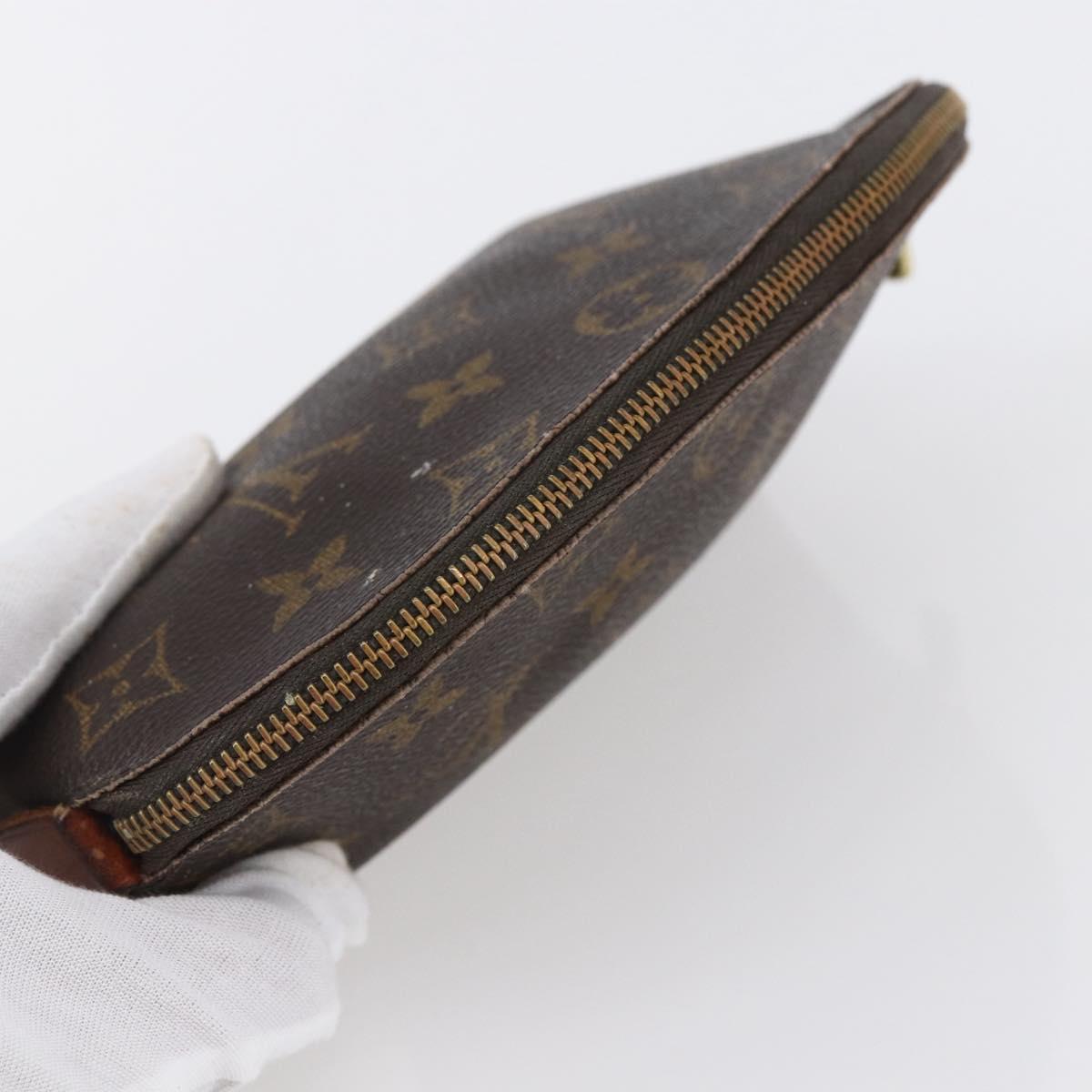 LOUIS VUITTON Monogram Pochette Cosmetic PM Pouch M43998 LV Auth 145780