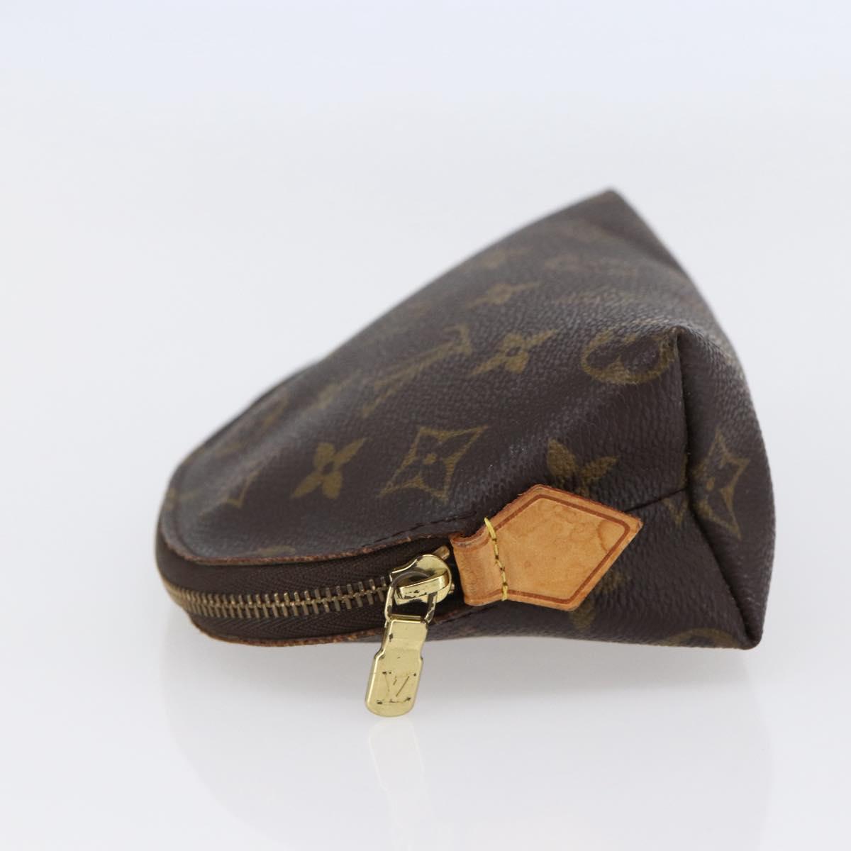 LOUIS VUITTON Monogram Pochette Cosmetic PM Pouch M43998 LV Auth 145781