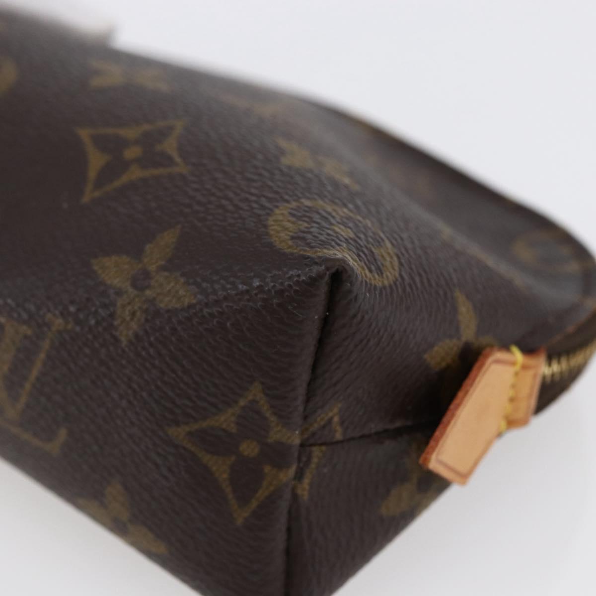 LOUIS VUITTON Monogram Pochette Cosmetic PM Pouch M43998 LV Auth 145781