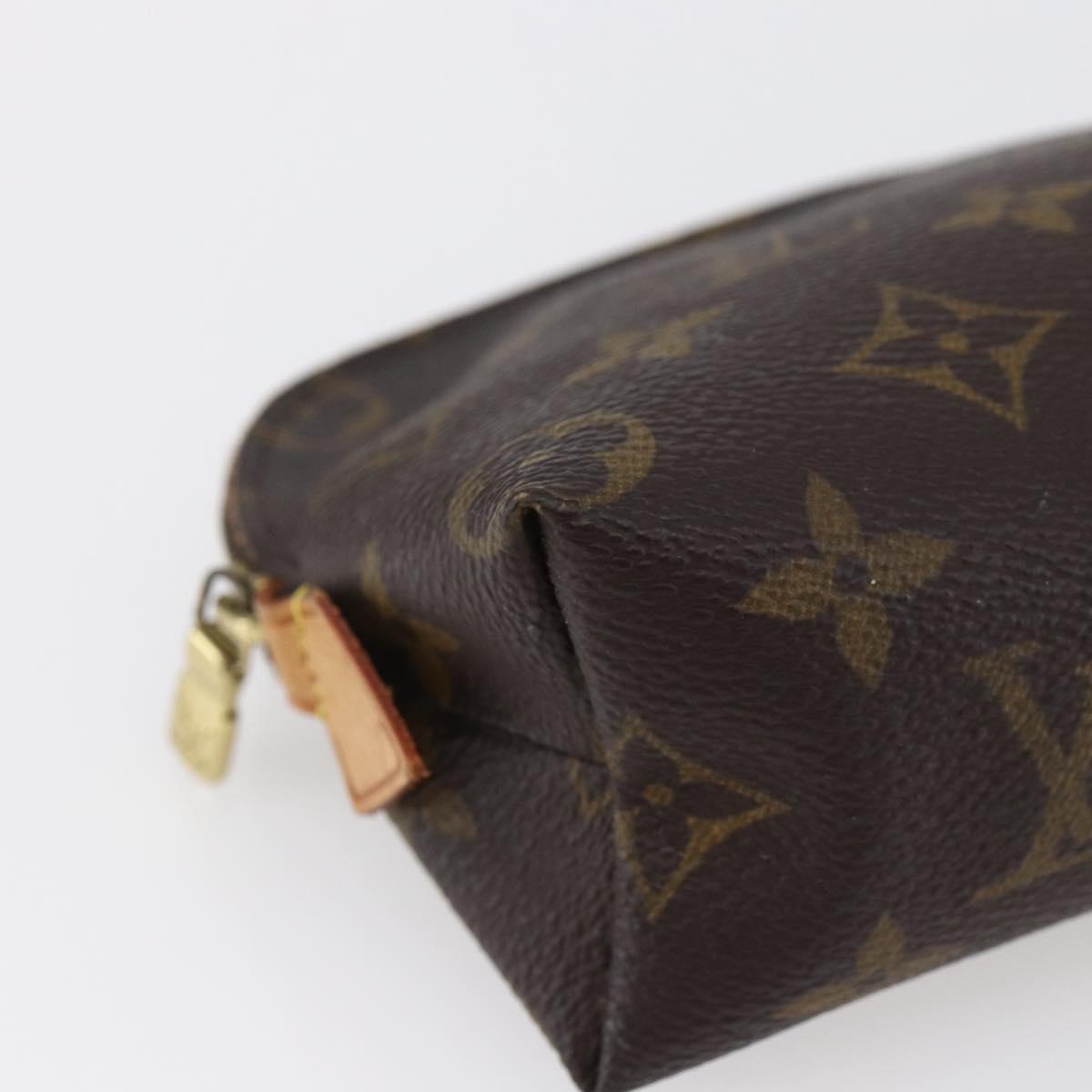 LOUIS VUITTON Monogram Pochette Cosmetic PM Pouch M43998 LV Auth 145781