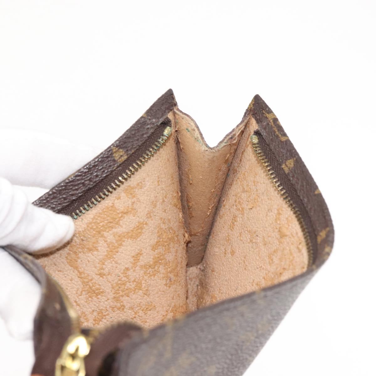 LOUIS VUITTON Monogram Bucket GM Accessory Pouch LV Auth 145784