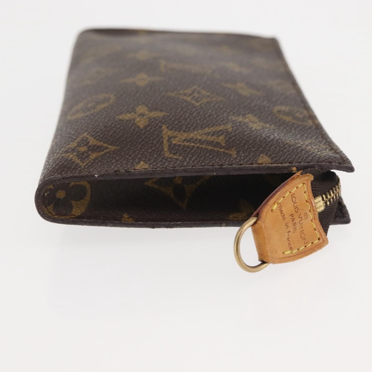 LOUIS VUITTON Monogram Bucket GM Accessory Pouch LV Auth 145784