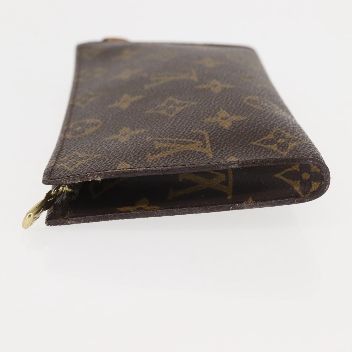 LOUIS VUITTON Monogram Bucket GM Accessory Pouch LV Auth 145784