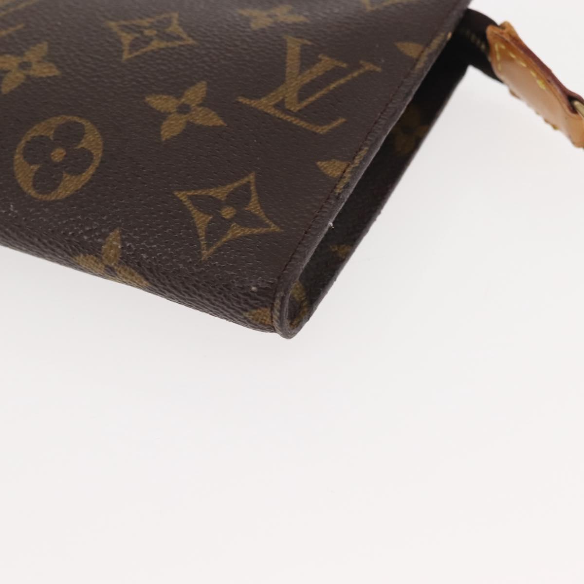 LOUIS VUITTON Monogram Bucket GM Accessory Pouch LV Auth 145784