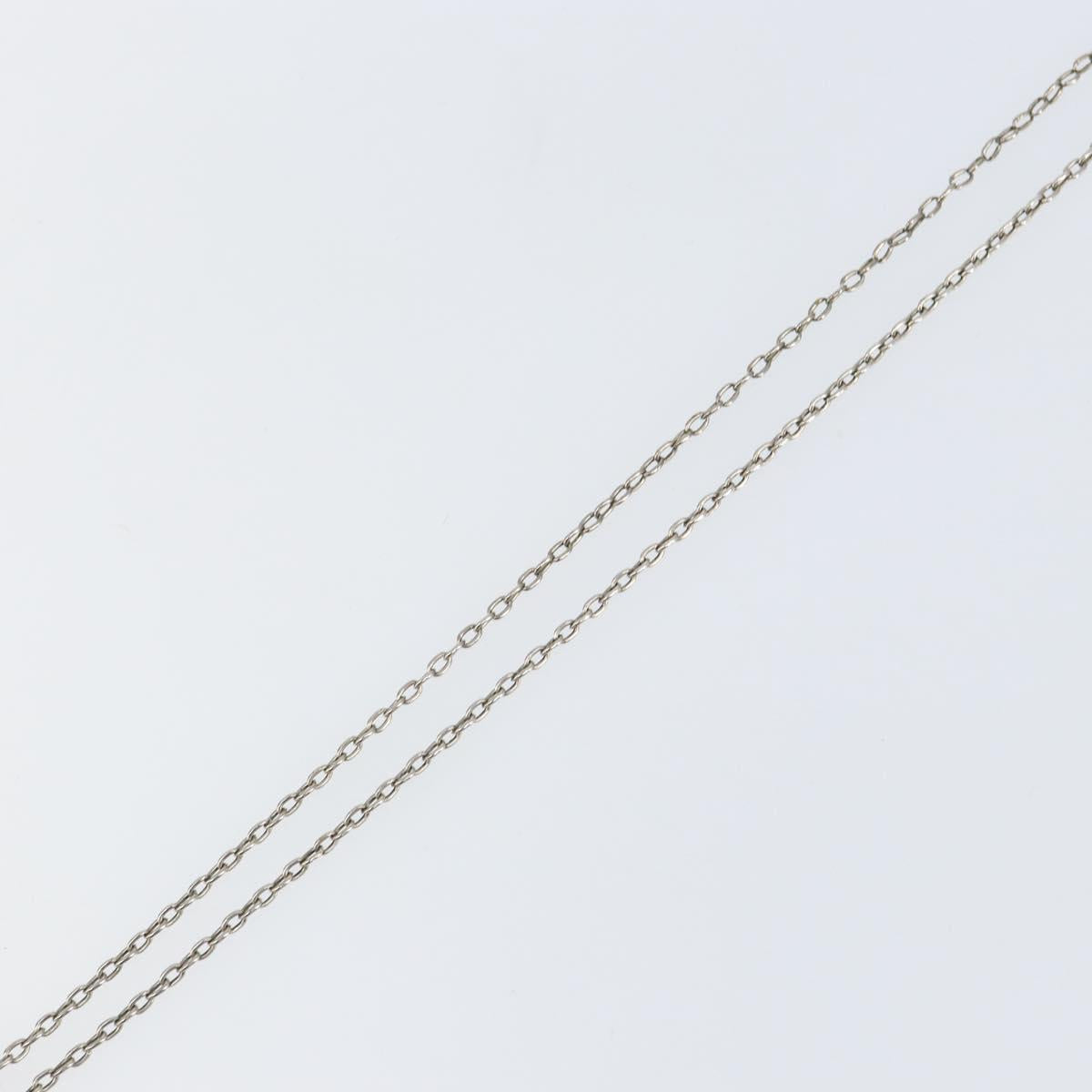 LOUIS VUITTON Collier LV Printed Initials Turquoise Necklace M68904 Auth 145796