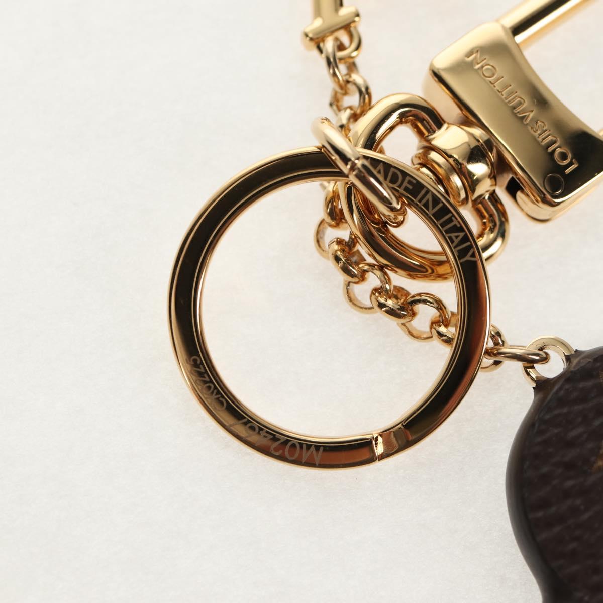 LOUIS VUITTON LV × TM Super Flat Monogram Key Holder M02467 LV Auth 145798SAM