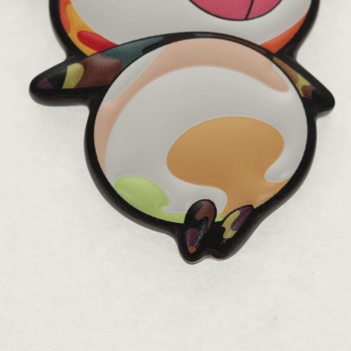 LOUIS VUITTON LV × TM Super Flat Monogram Key Holder M02467 LV Auth 145798M