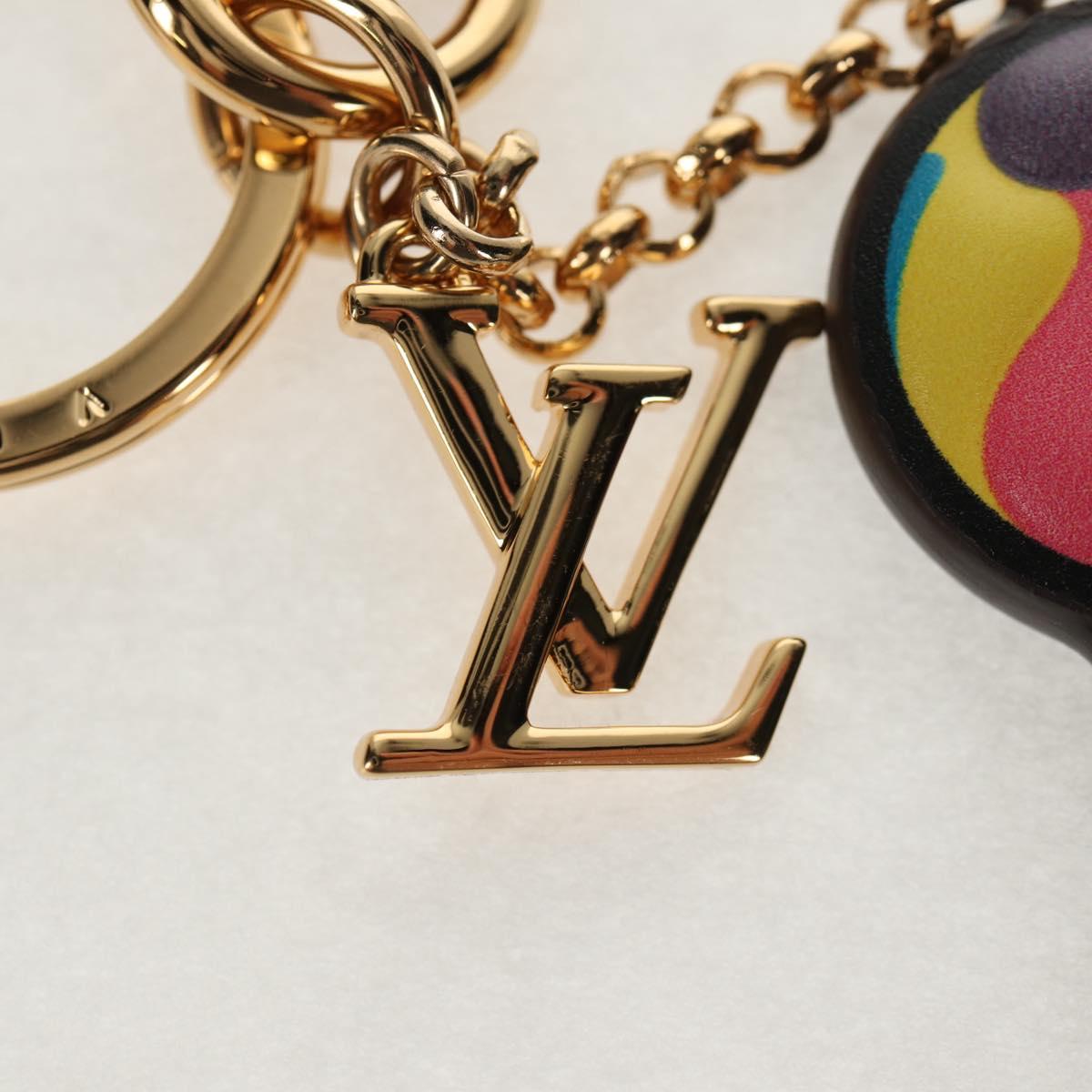 LOUIS VUITTON LV × TM Super Flat Monogram Key Holder M02467 LV Auth 145798M