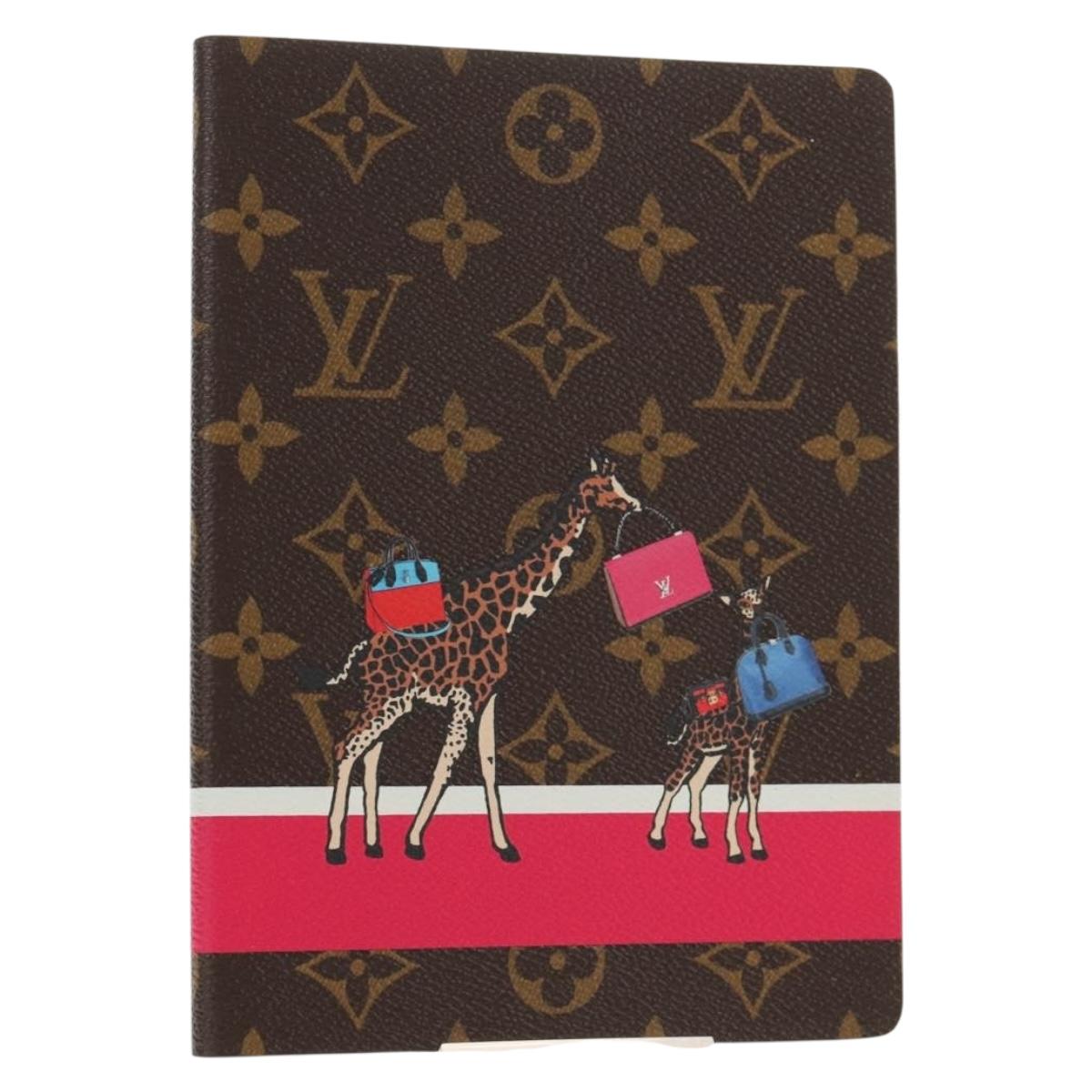 LOUIS VUITTON Monogram Kaye Clemence Note Cover GI0767 LV Auth 145799M