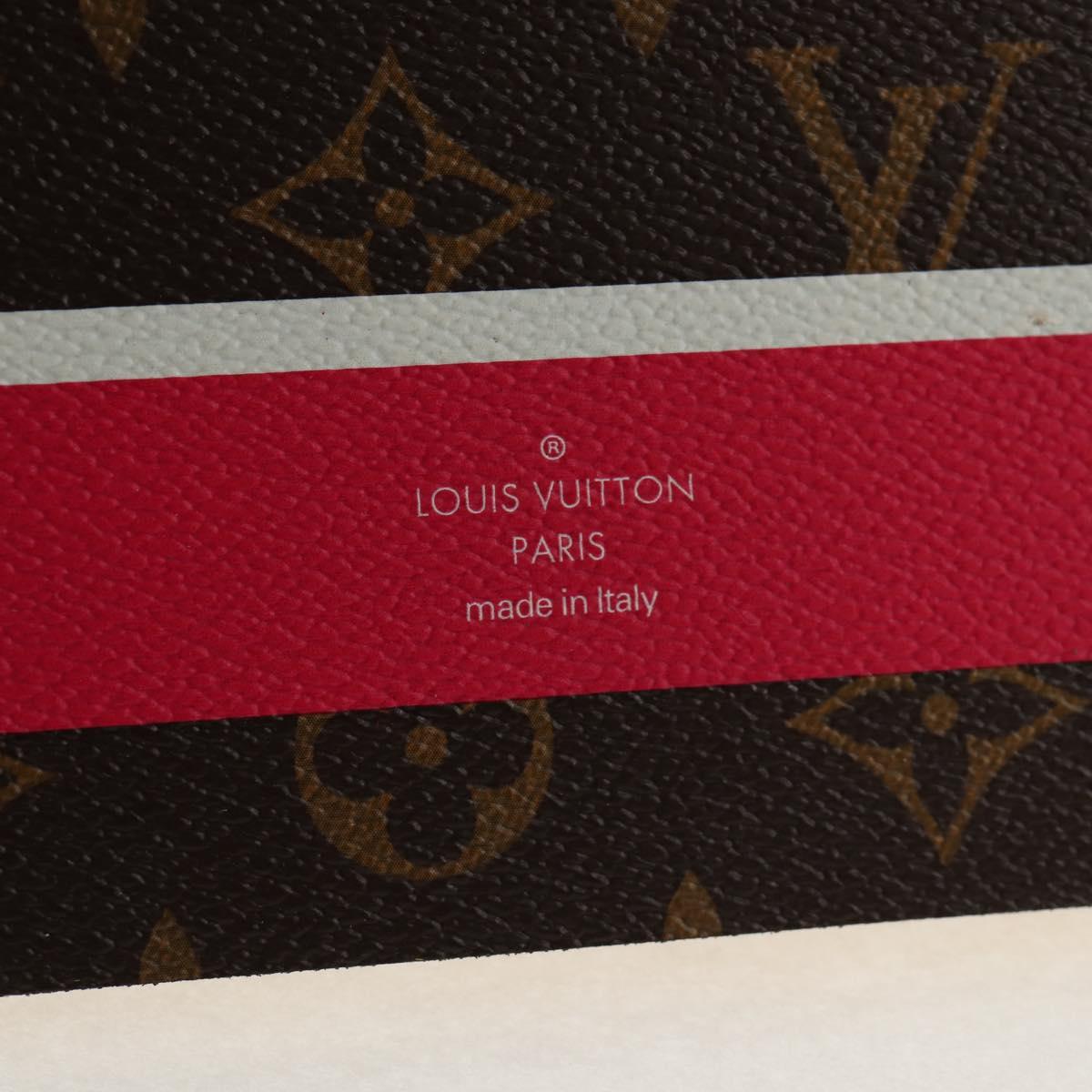 LOUIS VUITTON Monogram Kaye Clemence Note Cover GI0767 LV Auth 145799A