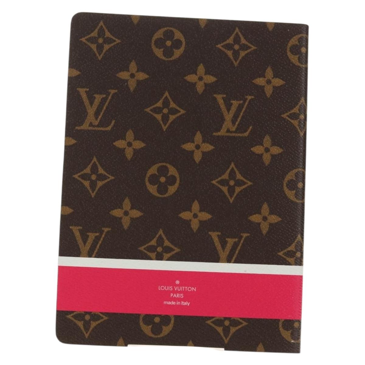 LOUIS VUITTON Monogram Kaye Clemence Note Cover GI0767 LV Auth 145799A