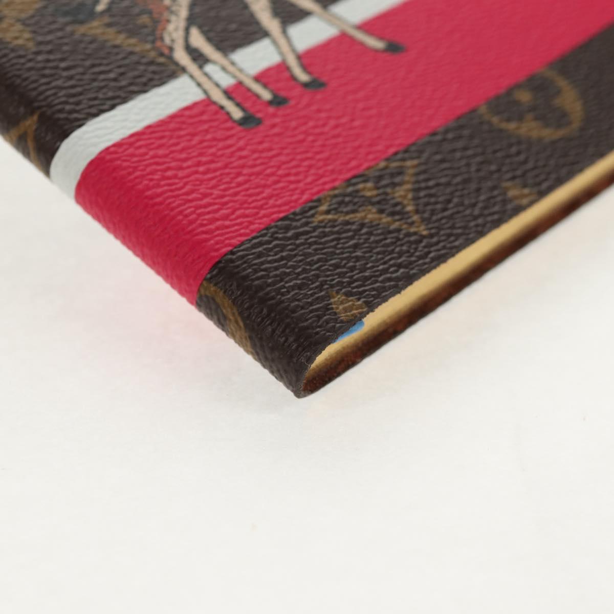 LOUIS VUITTON Monogram Kaye Clemence Note Cover GI0767 LV Auth 145799M